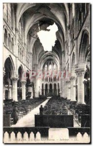 Postcard Old Orleans L Eglise Saint Paterne Interior