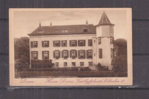 GERMANY, KAISER WILHELM II, HOUSE in DOORN, NETHERLANDS c1930 ppc., unused.