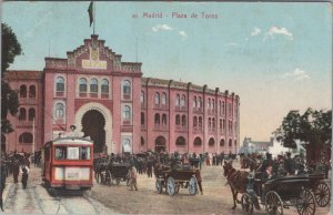 Spain Postcard - Madrid, Plaza De Toros   RS36795