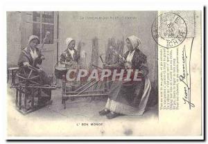 COPYRIGHT The songs of Jean Rameau illustrees Old Postcard LBON world (spinners)
