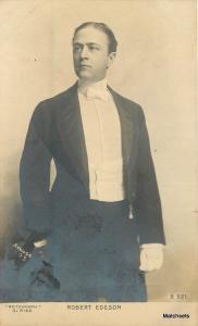 Circa 1905 Stage actor RPPC Postcard 4787