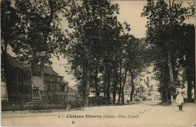 CPA CHATEAU-THIERRY Place Carnot (151991)