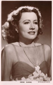 Irene Dunne Picturegoer Real Photo PB Mint Postcard