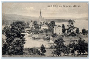 c1910 Maria Worth Am Wörthersee Klagenfurt-Land Carinthia Austria Postcard