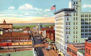 New Mexico Albuquerque Central Avenue Looking West Curteich