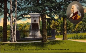 Pennsylvania Uniontown General Braddock's Tomb On National Highway Route 40