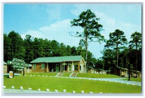 c1950's Gandy Motor Hotel Tallahassee Florida FL Unposted Vintage Postcard 