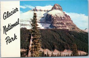 Glacier National Park Going-to-the-Sun Mountain Posted 1958 Longmire WA