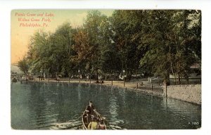 PA - Willow Grove. Willow Grove Park, Picnic Grove & Lake ca 1910