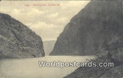 Sogn, Naerofjorden Fjeldporten Norway Postal Used Unknown 