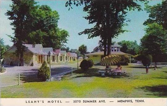 Tennessee Memphis Leahys Motel Dexter Press
