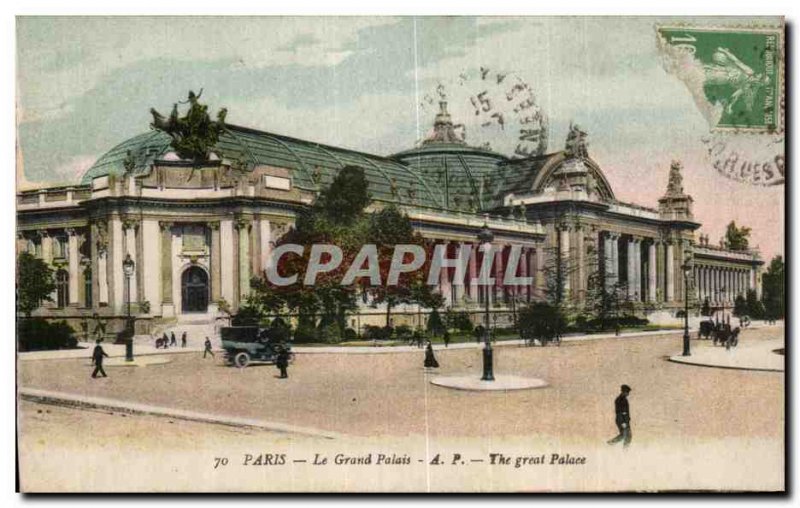 Old Postcard Paris Grand Palais