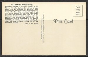 Alabama - Governors - George & Lurleen Wallace - [AL-049]