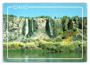 1000 Springs Idaho Between Buhl & Hagerman Snake River Continental View Postcard