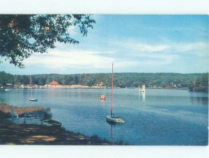 Pre-1980 LAKE SCENE Laporte - Near Muncy & Williamsport & Wilkes-Barre PA AE4104