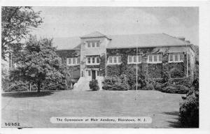 Blairstown New Jersey~Blair Academy Gymnasium~Vine Covered Building~1950s B&W PC