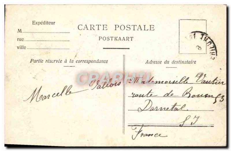 Old Postcard Brussels Eglise Ste Gudule