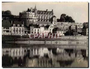 Postcard Modern Amboise I and L General view of the Chateau