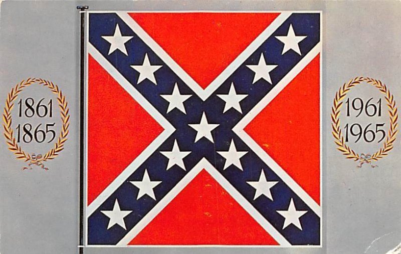 Confederate battle flag USA Civil War 1964 