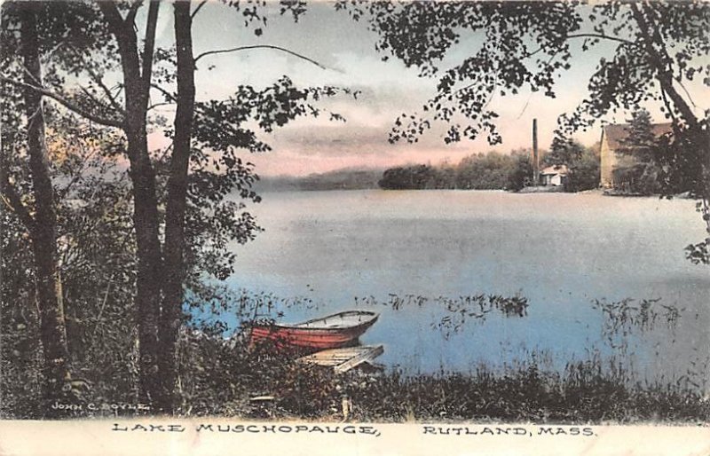 lake Muschopauge Rutland, Massachusetts MA