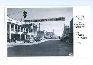 LP20  Las Vegas, Nevada, NV, postcard, Freemont St. View, 