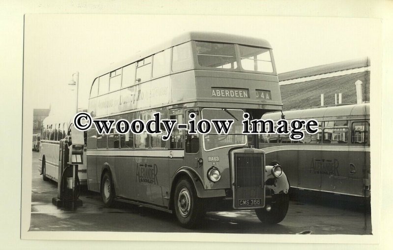 tm5676 - Alexander & Sons Bus - CMS 366 to Aberdeen - photograph 