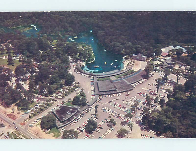 Unused Pre-1980 AERIAL VIEW Silver Springs In Ocala Florida FL A4198