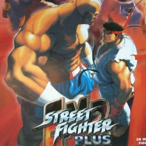 Street Fighter Plus EX2 Arcade FLYER Original 1999 NOS Foldout Artwork Retro