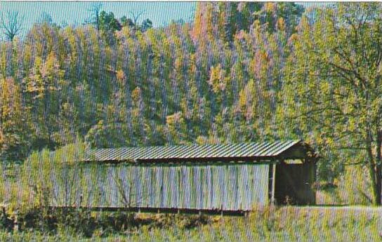 Covered Bridge Southeastern Ohio Hill Country Vermont