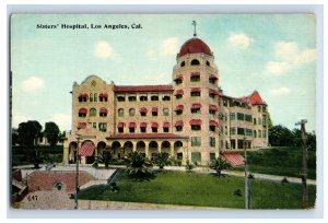 C. 1910 Sister's Hospital Los Angeles California Vintage Postcard F52