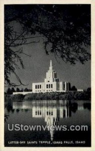 Real Photo - Latter Day Saints - Idaho Falls s, Idaho ID  