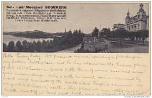 Sol- Und Moorbad SEGEBERG (Schleswig-Holstein), Germany, PU-1928