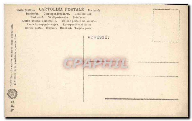 Old Postcard Firenze Esterno Di Michele S Gold