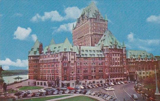 Canada Quebec La Cite Chateau Frontenac