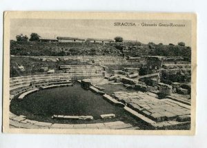 3144702 ITALY Sicily SIRACUSA Gimnasio Vintage postcard