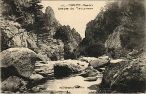 CPA Corte Gorges du Tavignano CORSICA (1078608)