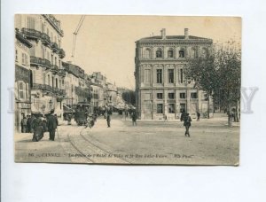 3171903 FRANCE CANNES rue Felix-Faure TRAMS Vintage postcard