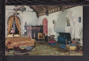 Music Room,Death Valley Scotty's Castle,CA Postcard BIN 