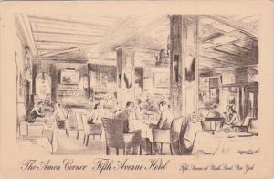 New York City Fifth Avenue Hotel The Amen Corner Restaurant