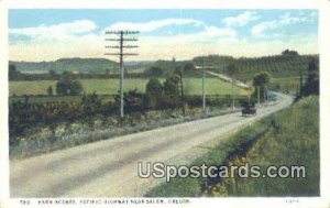 Farm Scenes, Pacific Highway - Salem, Oregon OR  