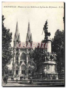 Postcard Old Marseille Monument Mobiles and Church Reforms