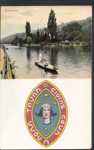 Berkshire? Postcard - Boating Scene, Maidenhead?   U1192