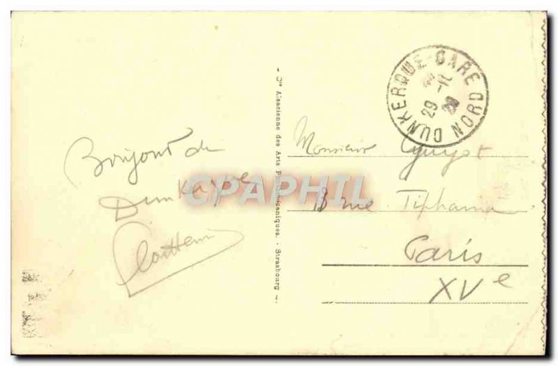 Old Postcard Dunkirk Lighthouse