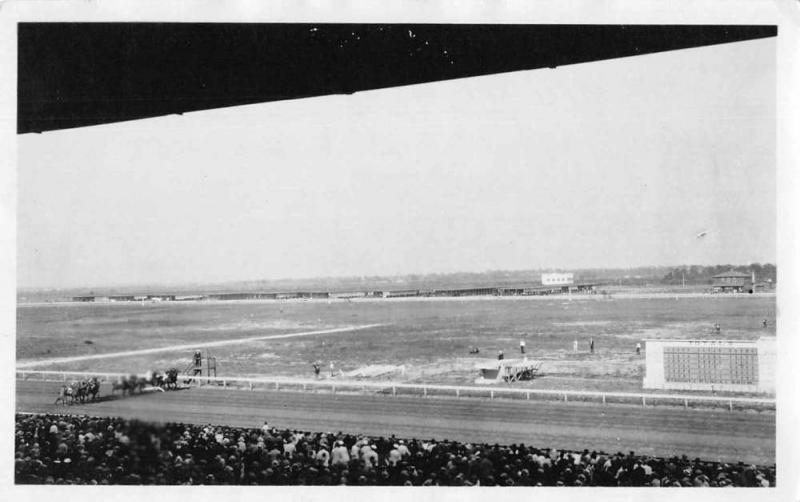 Miami Florida Jockey Club Race Track Start Line Real Photo Snapshot JE229431