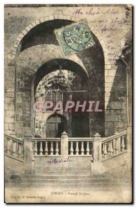 Old Postcard Joigny Portal St Jean