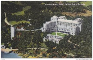 Aerial view,  Castle Harbour Hotel,  Tuckers Town,  Bermuda,  40-60s