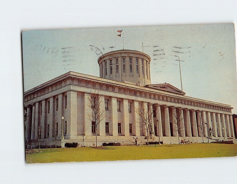 Postcard Ohio State Capitol Columbus Ohio USA