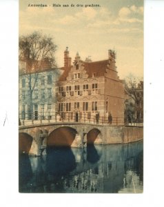 Netherlands - Amsterdam. House on the Three Canals