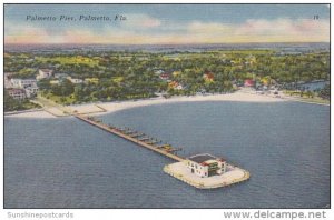 Florida Palmetto The Palmetto Pier 1952