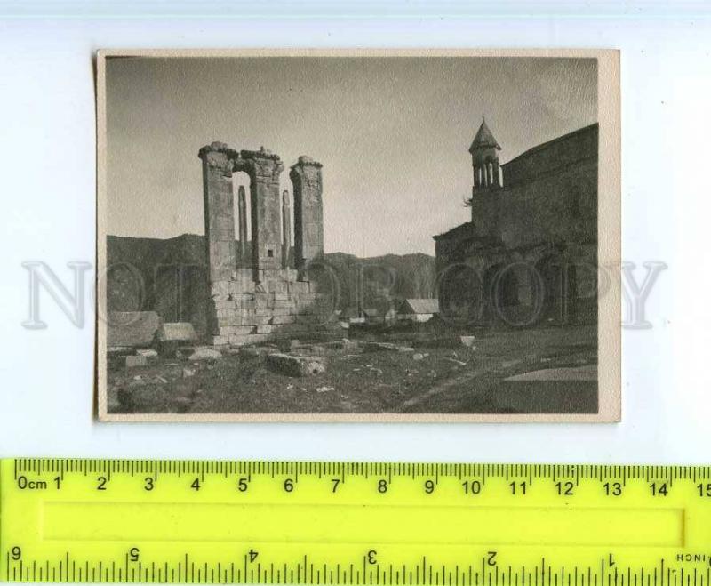 254243 ARMENIA Odzoun tomb-monument Vintage photo postcard